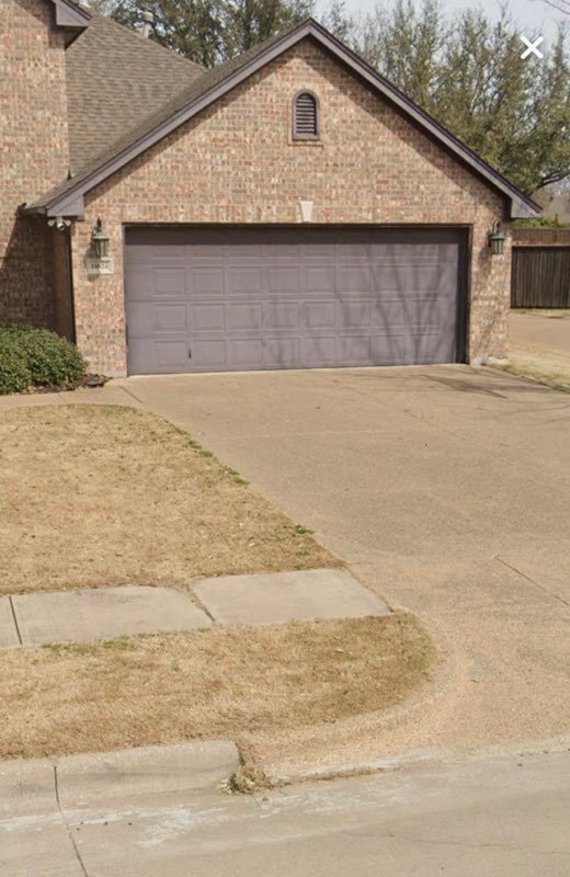 Commercial Installs in Fort Worth - TX as a crew measures a business entry system